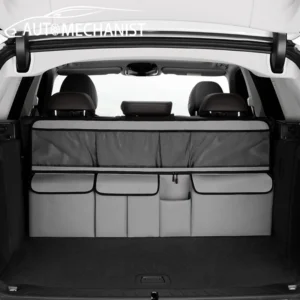 automechanist car trunk storage bag universal auto trunk organizer car seat back hanging bag foldable car storage bags accessory