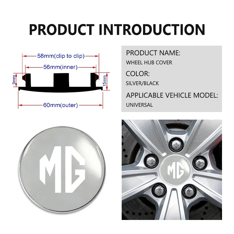 4pcs car aluminum alloy wheel center cap badge tire hub stickers for mg hs ehs 3 5 6 7 gt rx5 zt rx8 4pcs car aluminum alloy wheel center cap badge tire hub stickers for mg hs ehs 3 5 6 7 gt rx5 zt rx8