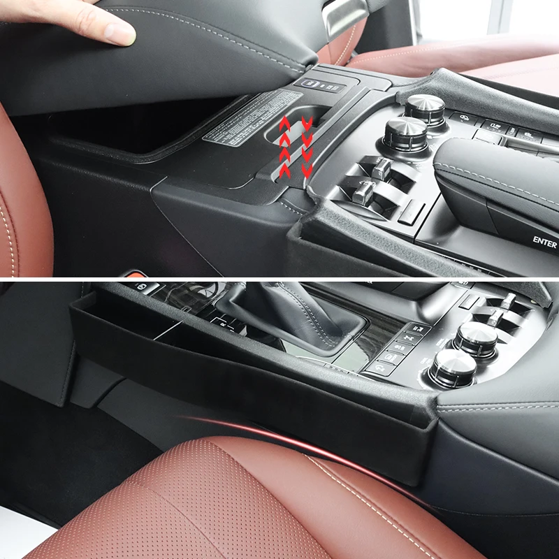 for lexus lx570 lx 570 2016 2022 upgrade interior decoration seat gap storage box central control cup storage for lexus lx570 lx 570 2016 2022 upgrade interior decoration seat gap storage box central control cup storage