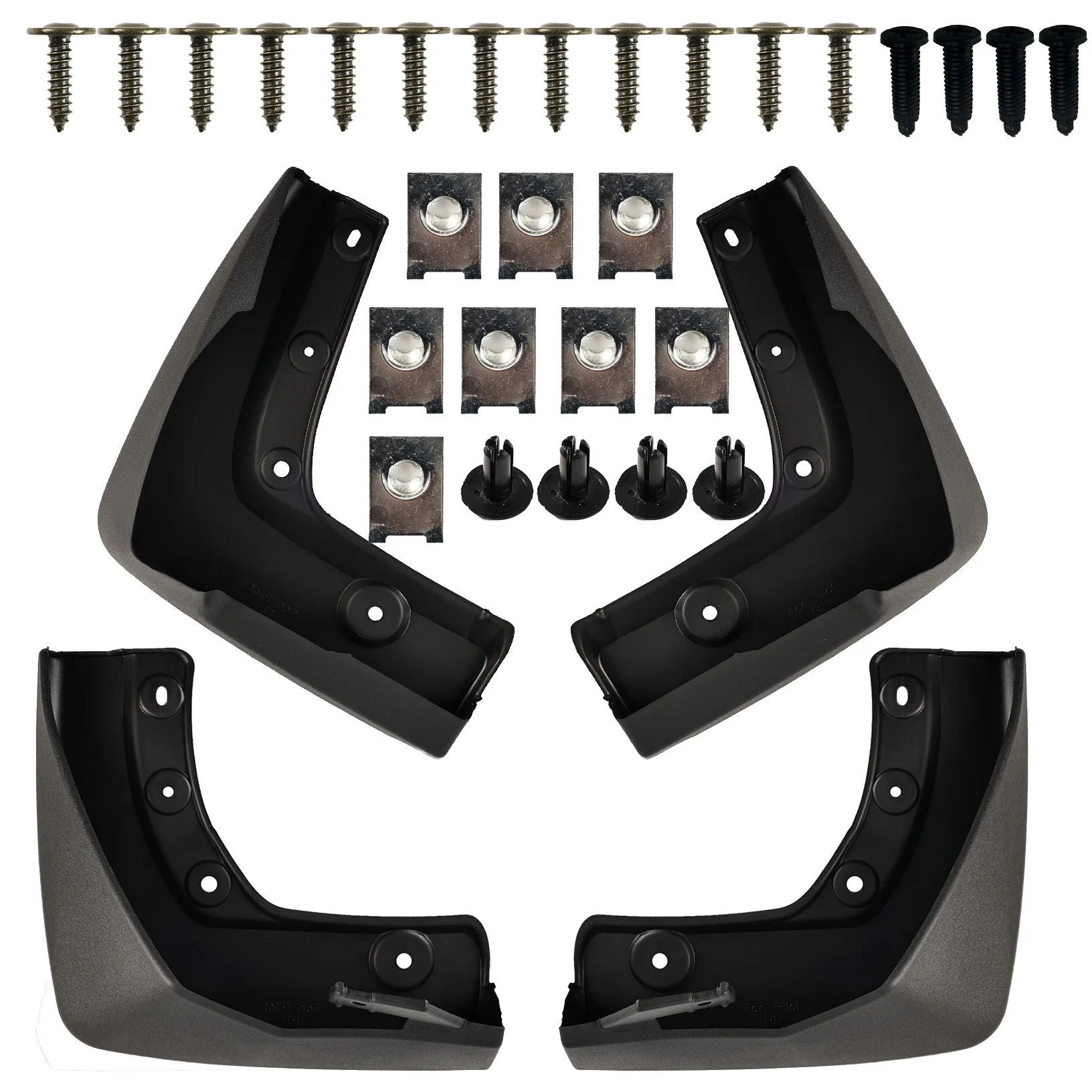 4x splash guards mudguards fenders mudflaps mud flaps mud guards front rear car for honda pilot 2023 2024 2025 4x splash guards mudguards fenders mudflaps mud flaps mud guards front rear car for honda pilot 2023 2024 2025