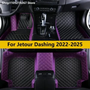 for jetour dashing 2022 2023 2024 2025 automotive leather foot carpets pads full set vehicle matts