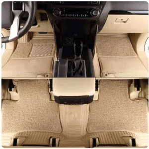 best quality! custom special car floor mats for toyota land cruiser prado 150 5 seats 2023 2010 double layers carpets for lc150