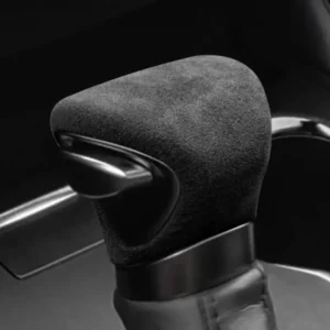 car gear shift knob cover suede protector parts car interior accessories auto trim for lexus es ux lx