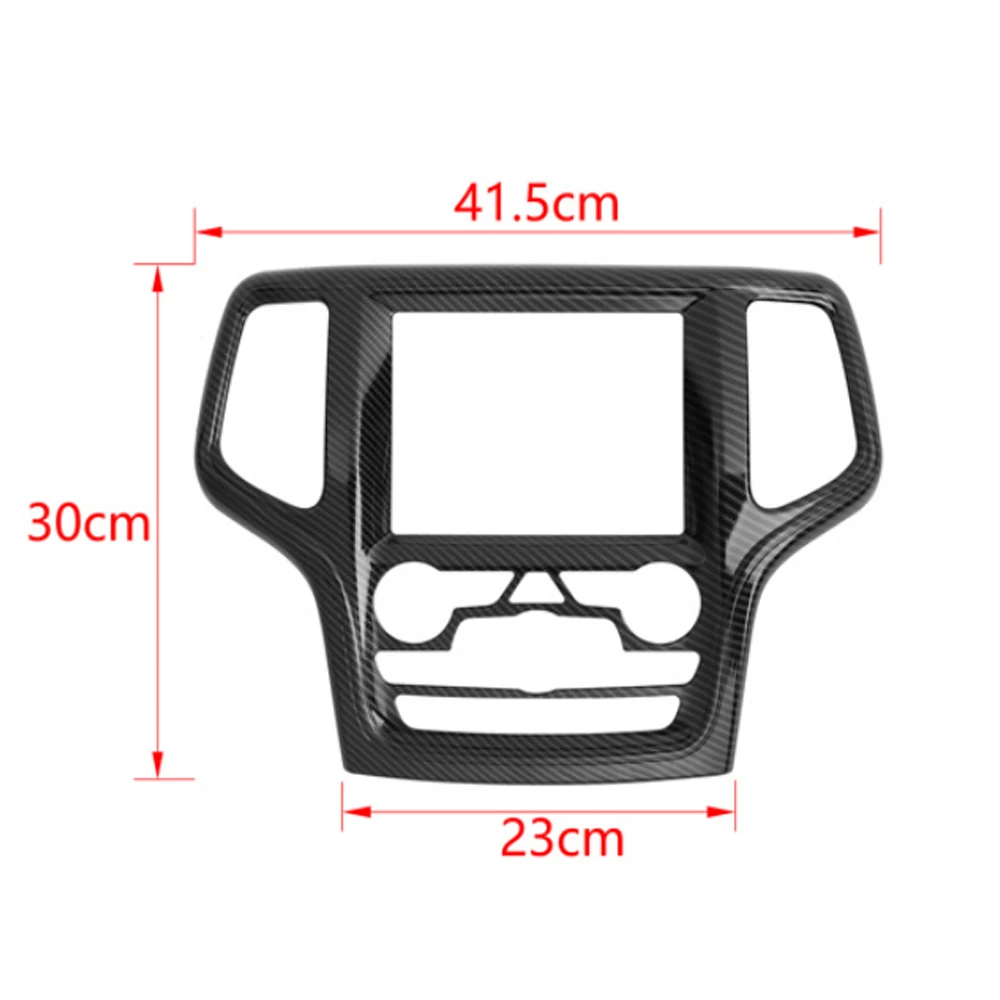 car center console navigation panel decoration cover trim for jeep grand cherokee 2014 2015 2016 2017 2018 interior car center console navigation panel decoration cover trim for jeep grand cherokee 2014 2015 2016 2017 2018 interior