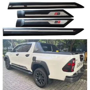 auto accessories for hilux revo 2016 2023 4door car door side plate cover car parts