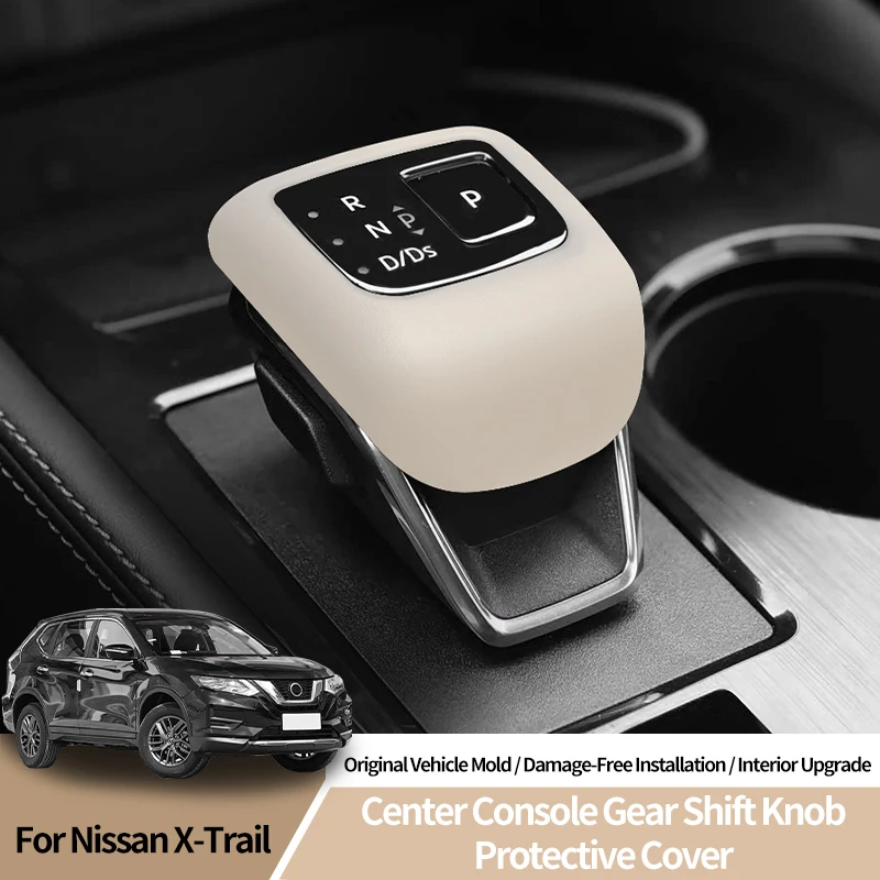 for nissan x trail pathfinder (2021 2023) original leather gear shift knob cover lever shifter boot anti scratch car for nissan x trail pathfinder (2021 2023) original leather gear shift knob cover lever shifter boot anti scratch car