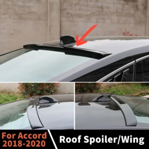 trunk boot lip splitter tuning accessories roof spoiler/wing for 10th honda accord 2018 2019 2020 decoration parts