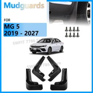 car mud flaps for mg 5 2019 2020 roewe i5 mg5 2021 2027 2025 accessorie mudguards splash guards wheels fender exterior parts