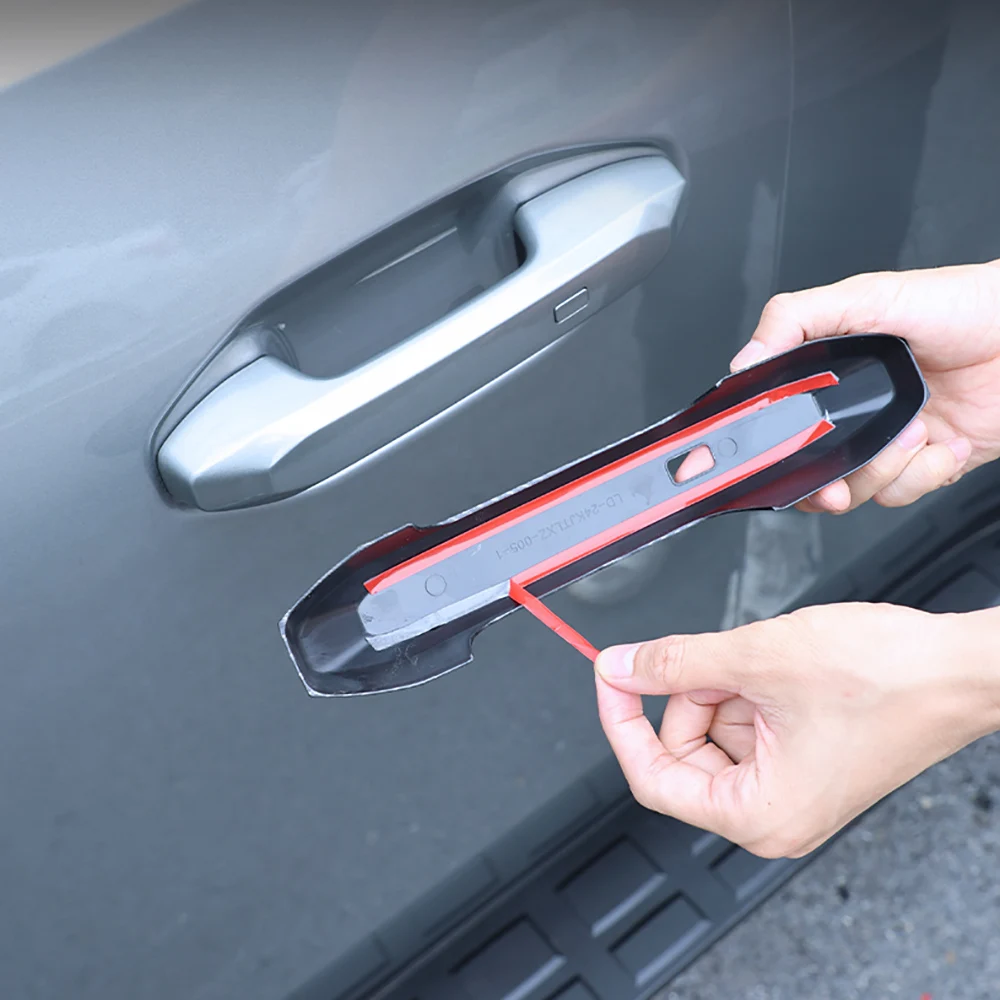 for chery jetour traveler t2 2023 2024 auto part abs carbon fiber color car door protection insert handle bowl adorn for chery jetour traveler t2 2023 2024 auto part abs carbon fiber color car door protection insert handle bowl adorn