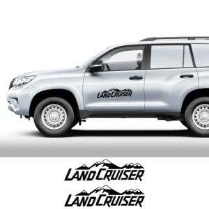 car side stickers auto vinyl decal accessories for toyota land cruiser prado 120 150 ic70 ic76 ic79 ic100 ic200 fj40 kdj 120
