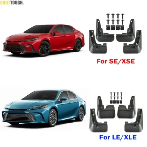 4x mud flaps for toyota camry se xse xv80 2024 2025 9th gen splash guards mudguards flap front rear fender cover dirty protector