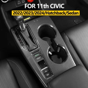 for honda 2022 2025 11th civic sedan hatchback at decorative sticker for gear shift panel