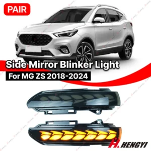 1 pair for mg zs 2018 2024 car turn signal led for volkswagen golf mk5 dynamic blinker turn signal rear view mirror indicator