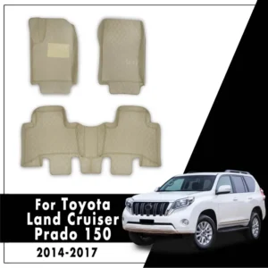 car floor mats for toyota land cruiser prado 150 2017 2016 2015 2014 auto interior accessories waterproof anti dirty automobiles