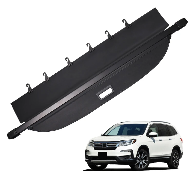 for honda pilot 2016 2022 retractable trunk cargo cover parcel rack anti peeping shield privacy auto interior for honda pilot 2016 2022 retractable trunk cargo cover parcel rack anti peeping shield privacy auto interior