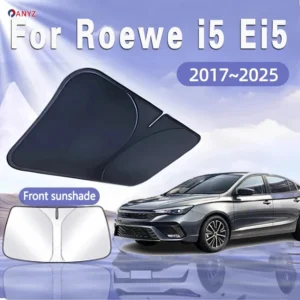 for roewe i5 ei5 mg ep es ap31 ep22 2017~2025 car sun visor front windshield sunshade heat insulation summer auto accessories