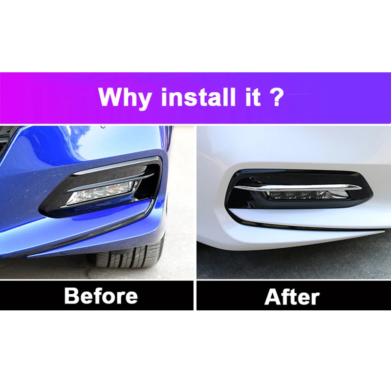 for honda accord x 10th 2018 2021 carbon fiber car front fog light lamp bumper covers trim stickers exterior styling for honda accord x 10th 2018 2021 carbon fiber car front fog light lamp bumper covers trim stickers exterior styling