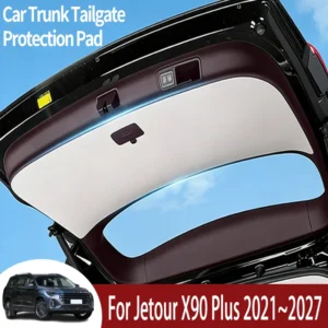 for jetour x90 plus 2021~2027 2022 2023 2024 car trunk tailgate protection pad anti dirty waterproof backplate protective mat