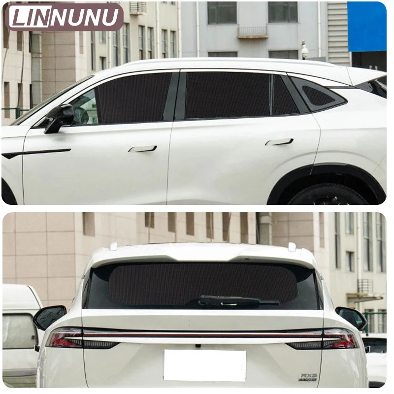 linnunu magnetic car sunshade for saic mg rx5 erx5 side window mesh sunscreen curtain interior privacy uv protection accessories linnunu magnetic car sunshade for saic mg rx5 erx5 side window mesh sunscreen curtain interior privacy uv protection accessories