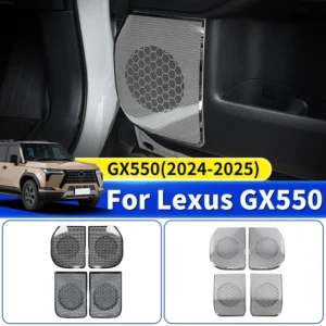 for lexus gx550 550h 2024 2025 front and rear door horn covers gx interior modification accessories,550 door protection cover