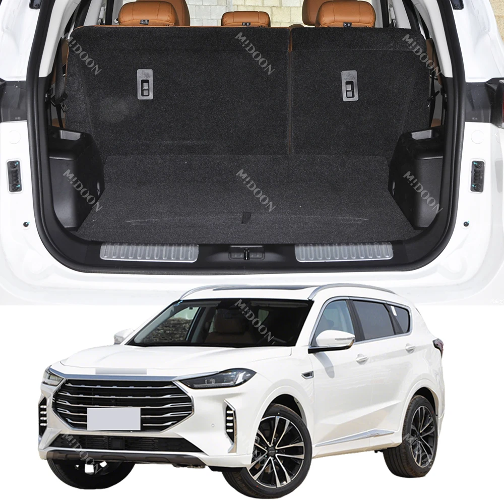 car trunk mat for jetour x70 plus 5 seat 2021 2022 custom car auto interior decoration car trunk mat for jetour x70 plus 5 seat 2021 2022 custom car auto interior decoration