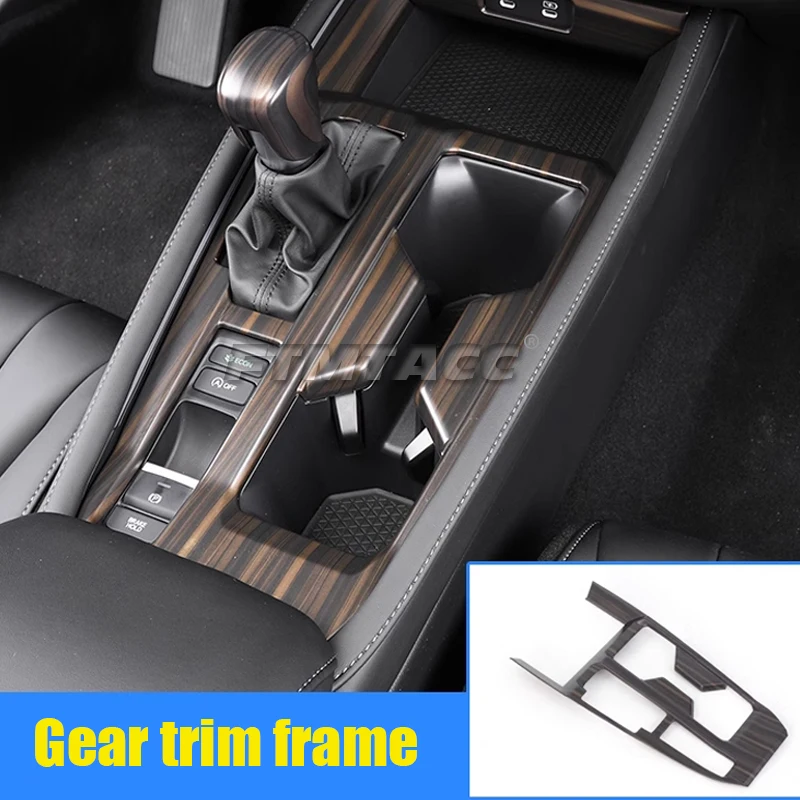 car interior peach wood for honda accord 11th gen 2023 2024 instrument console gear water cup cover air vent trims car interior peach wood for honda accord 11th gen 2023 2024 instrument console gear water cup cover air vent trims