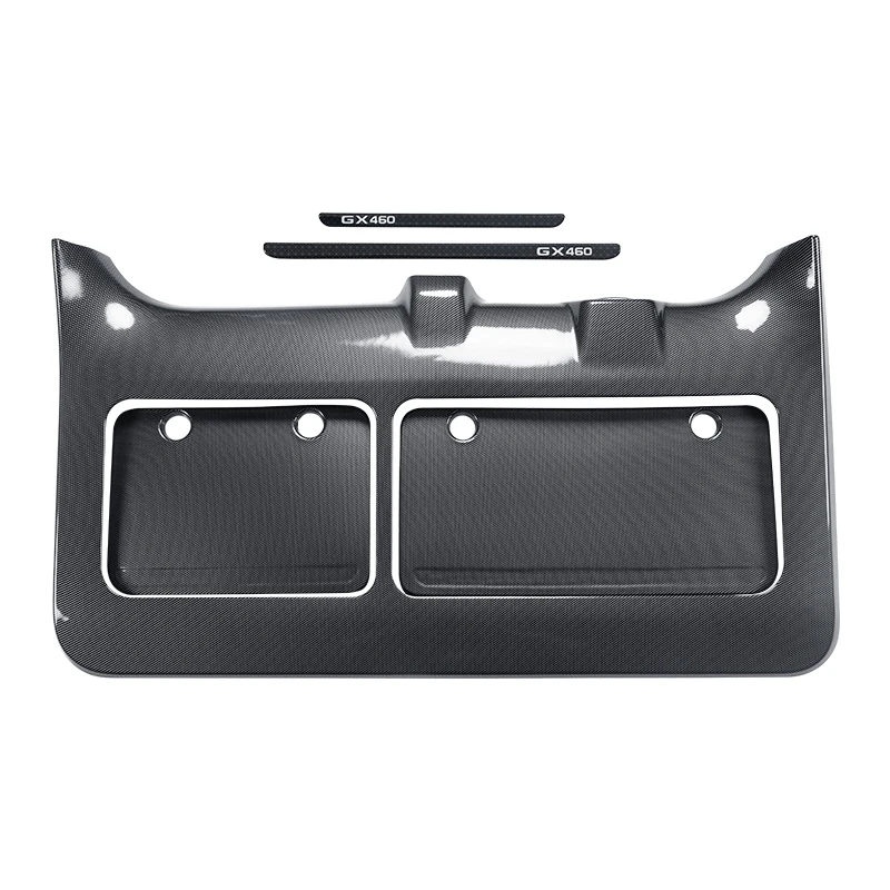 for 2010 2023 2022 lexus gx460 tailgate panel cover,interior upgraded trunk modification fiber pattern garnish parts for 2010 2023 2022 lexus gx460 tailgate panel cover,interior upgraded trunk modification fiber pattern garnish parts