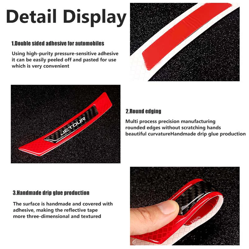 2pcs car wheel eyebrows protector strip reflective stickers for jetour x70 plus fl shanhai l9 t2 t1 t2 i dm x50 g700 x 2pcs car wheel eyebrows protector strip reflective stickers for jetour x70 plus fl shanhai l9 t2 t1 t2 i dm x50 g700 x
