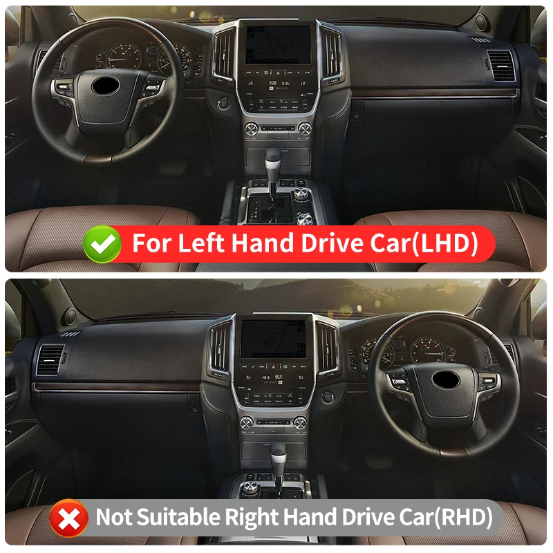 for 2008 2021 toyota land cruiser lc200 200 j200 lhd center console cover perfect fit anti scratch non slip interior for 2008 2021 toyota land cruiser lc200 200 j200 lhd center console cover perfect fit anti scratch non slip interior