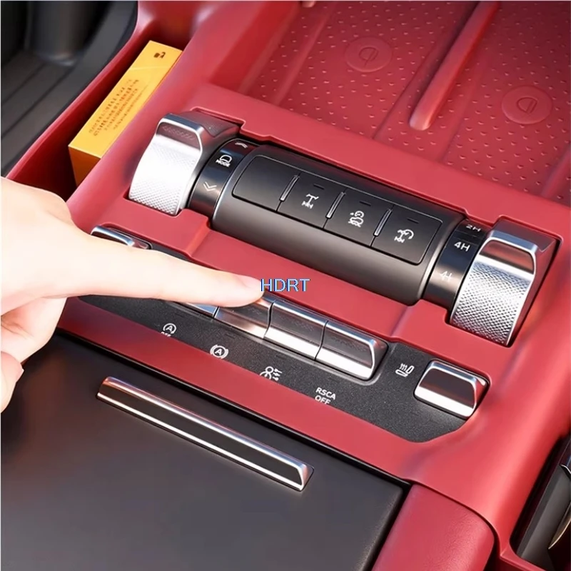 for gwm tank 300 2025 + car styling central control gear shift storage box pad water cup holder compartment organizer tray cover for gwm tank 300 2025 + car styling central control gear shift storage box pad water cup holder compartment organizer tray cover