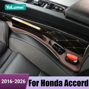 for honda accord 10th 11th gen 2016 2017 2018 2019 2020 2021 2022 2023 2024 2025 2026 car seat crevice storage box accessories