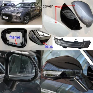 car accessories car rearview mirror cover lid case shell for chery jetour dashing mirror cover mirror frame lens
