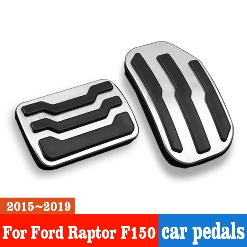 for ford raptor f 150 f150 2015~2020 car foot pedal no drilling accelerator brake pedals direct install non slip mat accessories for ford raptor f 150 f150 2015~2020 car foot pedal no drilling accelerator brake pedals direct install non slip mat accessories