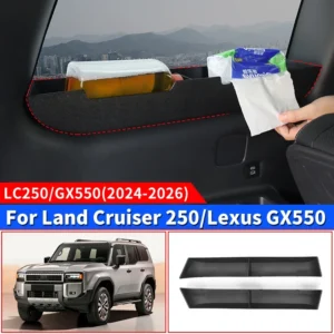 third row side window storage box for 2024 2025toyota land cruiser 250 prado lc250,lexus 550 gx 550 interior upgrade accessories