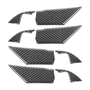 for toyota camry 2018 2019 2020 accessories carbon fiber interior door bowl handle panel cover trim decals sticker