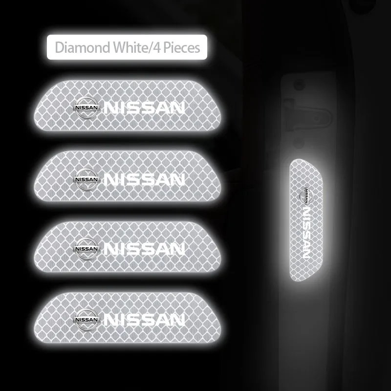 car door reflective sticker night light warning decal for nissan qashqai juke pulsar sentra altima patrol micra rogue almera car door reflective sticker night light warning decal for nissan qashqai juke pulsar sentra altima patrol micra rogue almera