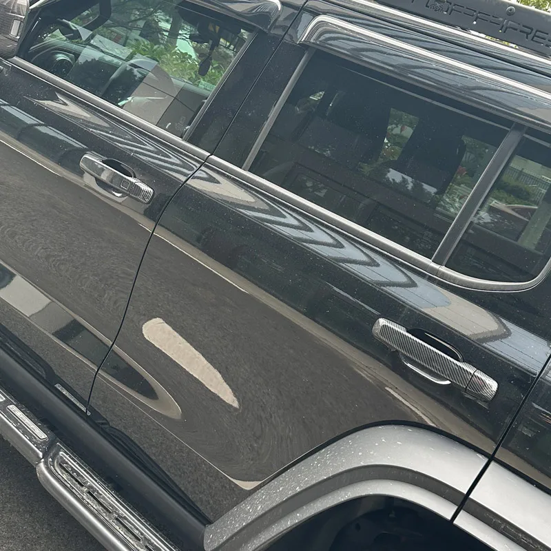 car door handle bowl cover abs chrome decoration frame parts for wey gwm tank 300 t300 2023 2024 exterior styling car door handle bowl cover abs chrome decoration frame parts for wey gwm tank 300 t300 2023 2024 exterior styling
