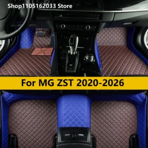 car floor mats for mg zst 2020 2021 2022 2023 2024 2025 2026 waterproof full set floor mats for cars accessories
