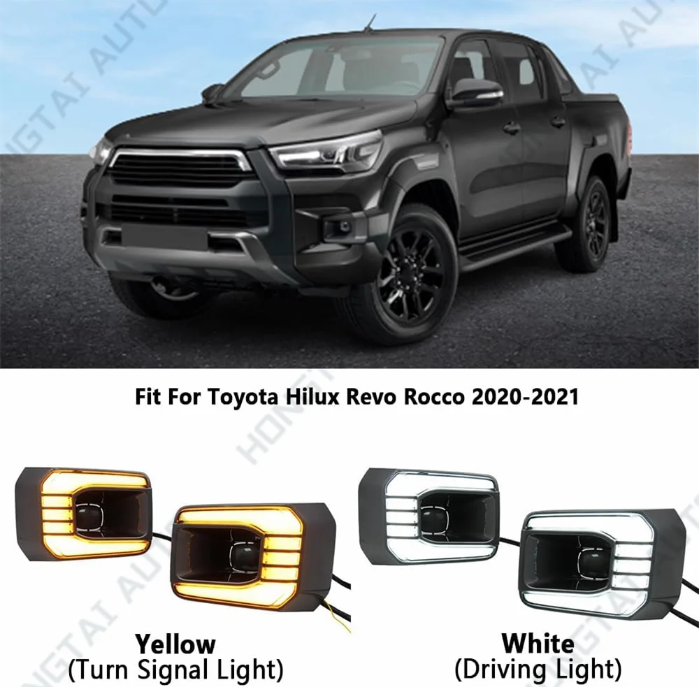 daytime running light drl streamer turn signals for toyota hilux rocco 2020 2021 2022 2023 led white front bumper scanning drl daytime running light drl streamer turn signals for toyota hilux rocco 2020 2021 2022 2023 led white front bumper scanning drl