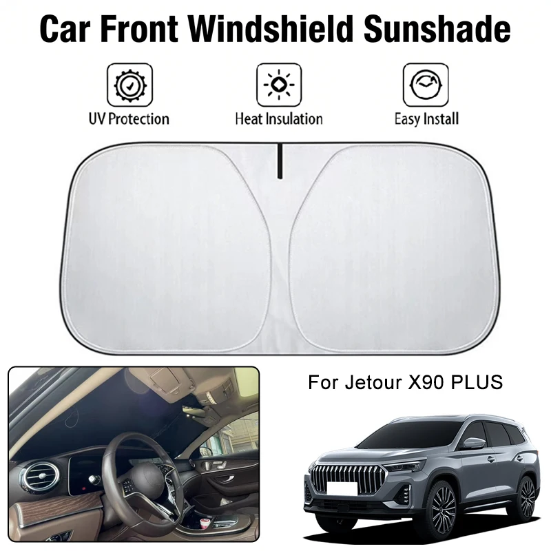 car front windshield sunshade cover for jetour x90 plus uv block heat insulation auto interior sun protection accessories car front windshield sunshade cover for jetour x90 plus uv block heat insulation auto interior sun protection accessories