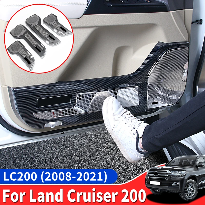 suitable for toyota land cruiser 200 fj200 interior modification lc200 car door kick protective pad speaker cover suitable for toyota land cruiser 200 fj200 interior modification lc200 car door kick protective pad speaker cover