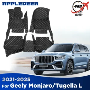 for geely monjaro/tugella l/grand koleos 4wd/2wd/hybrid 2021 2025 custom car floor mat auto carpet cover interior accessories