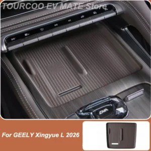 for geely monjaro xingyue l 2026 center console wireless charging pad anti scratched protective cover auto modified accessories