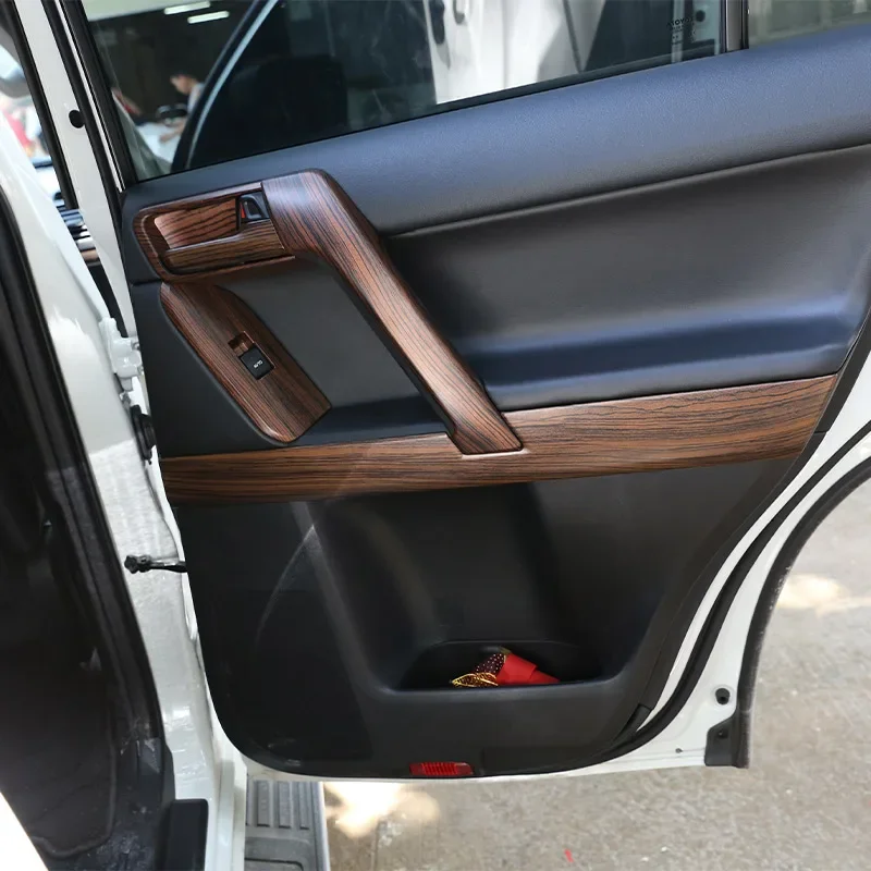 pine wood grain for toyota land cruiser prado fj150 150 2010 2019 car door handle interior frame trim sticker car pine wood grain for toyota land cruiser prado fj150 150 2010 2019 car door handle interior frame trim sticker car