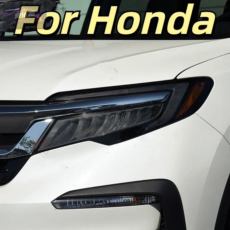 for honda pilot 2015 2016 2017 2018 2019 car front rear headlights protective film anti scratch black transparent tpu sticker for honda pilot 2015 2016 2017 2018 2019 car front rear headlights protective film anti scratch black transparent tpu sticker