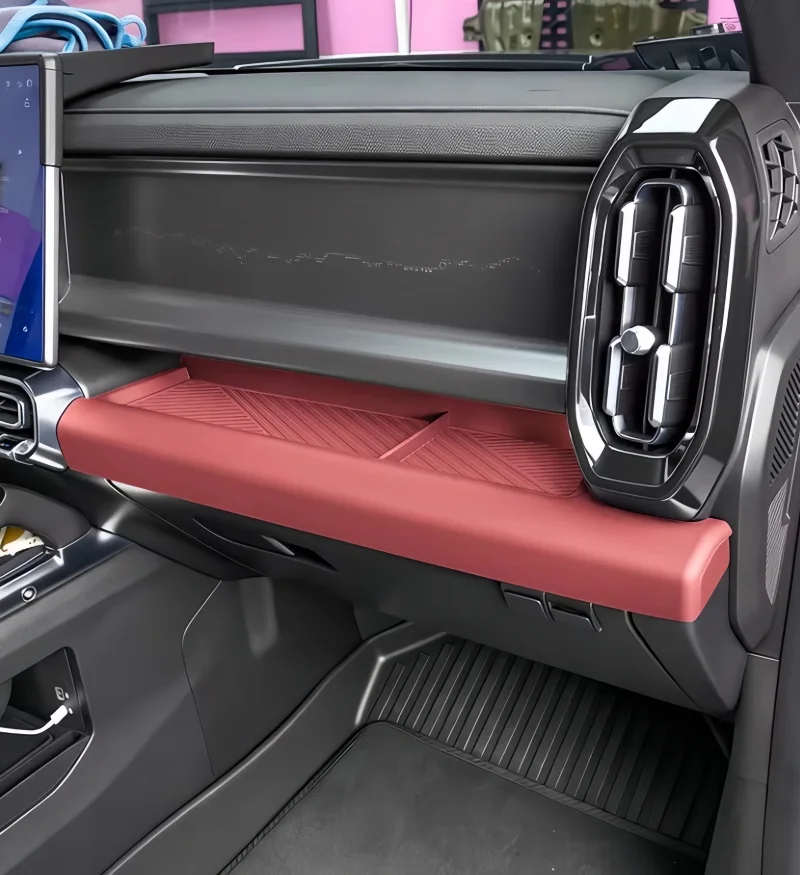 car passenger seat silicone storage pad fit for jetour traveler t2 c dm 2026 modified car co pilot storage box car car passenger seat silicone storage pad fit for jetour traveler t2 c dm 2026 modified car co pilot storage box car