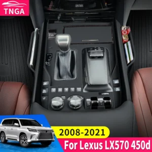 for 2016 2023 lexus lx570 lx450d center console storage protection sleeve gear cover 2019 lx 570 interior upgrade accessories