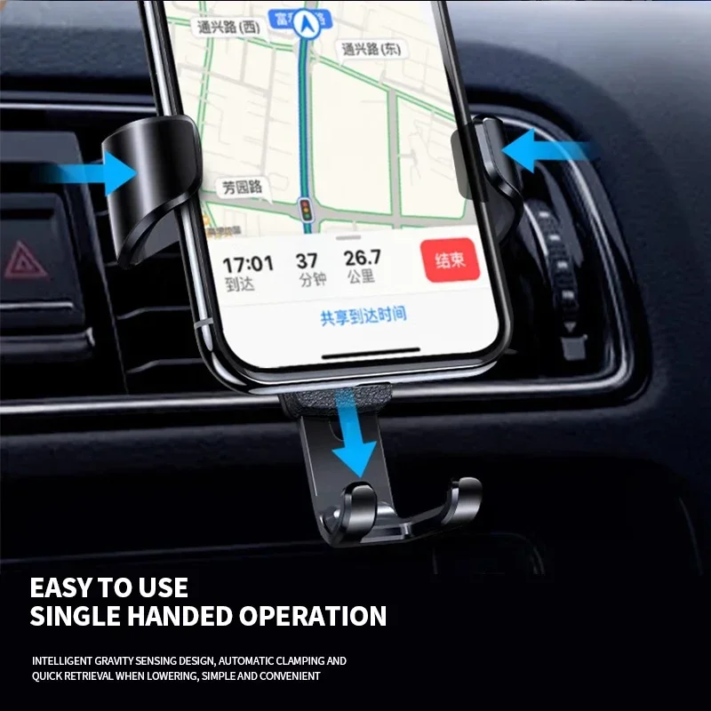 gravity auto phone holder car air vent clip mount mobile phone holder for honda civic 10th 11th gen hrv jazz city fit accord crv gravity auto phone holder car air vent clip mount mobile phone holder for honda civic 10th 11th gen hrv jazz city fit accord crv