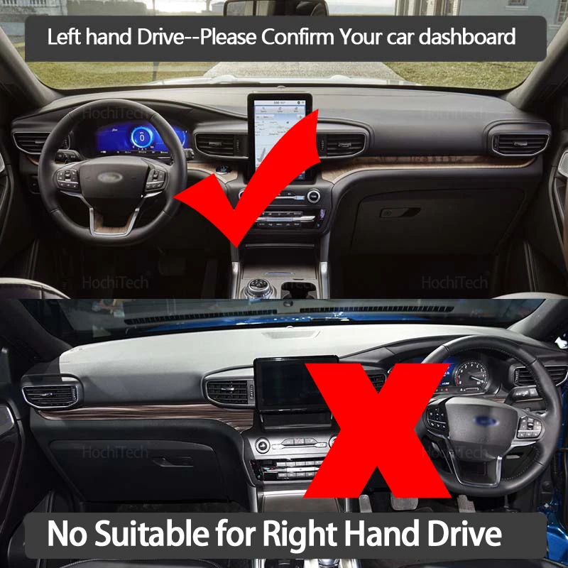 dashboard cover dash board mat carpet for ford explorer u625 mk6 2020 2021 2022 pad sunshade non slip cushion dashboard cover dash board mat carpet for ford explorer u625 mk6 2020 2021 2022 pad sunshade non slip cushion