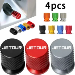4pcs colorful car accessories car tire valve cap for chery jetour dashing x 1 plus dtc idm x70 x70plus x70m x90plus x95pro